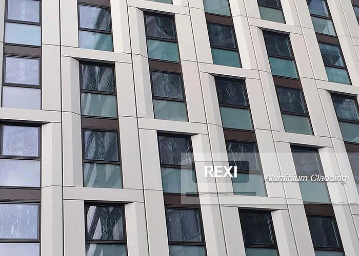 Aluminium gevel
