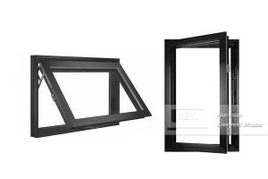 Aluminium framevenster